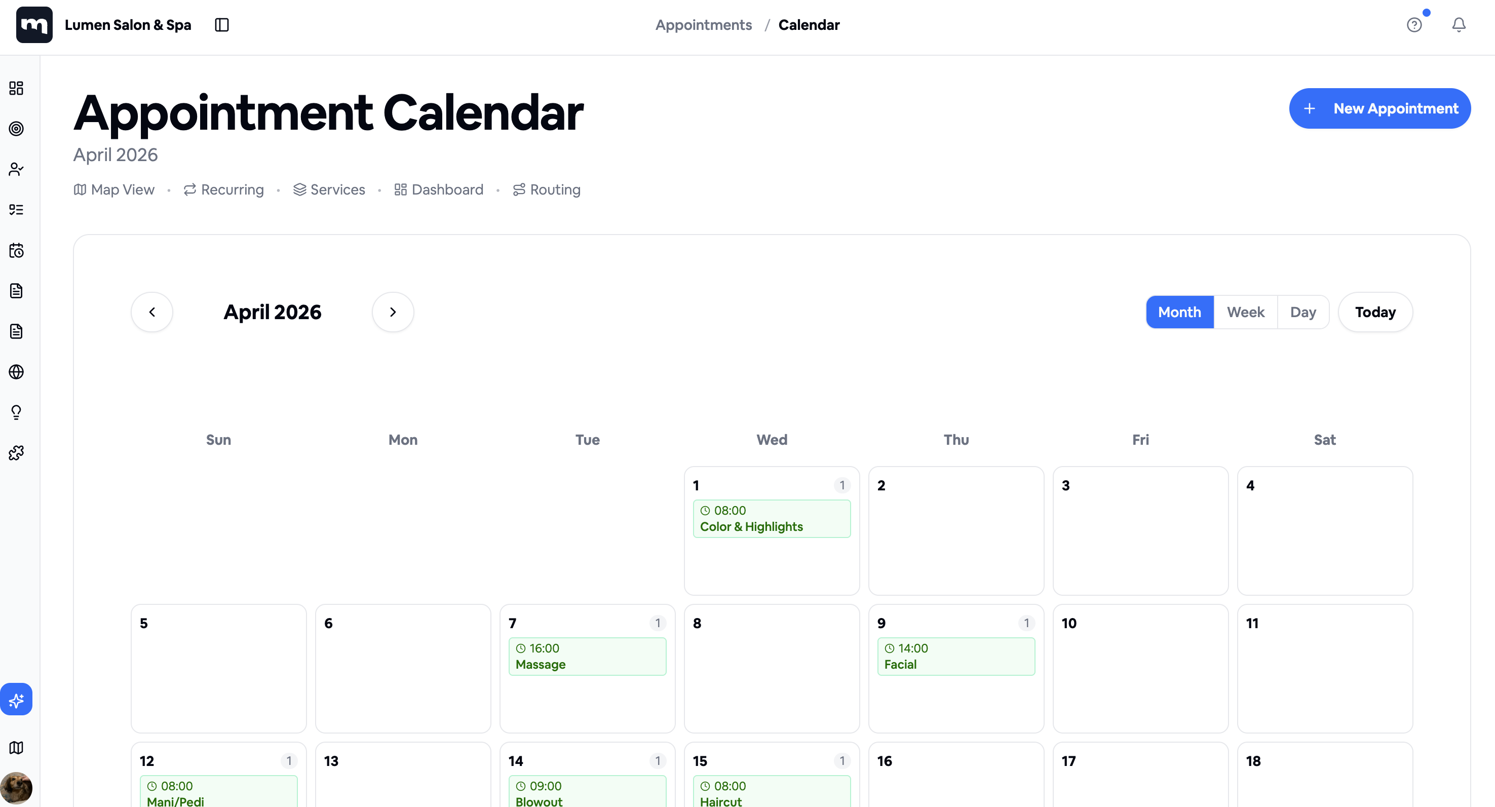 Your calendar, their booking page